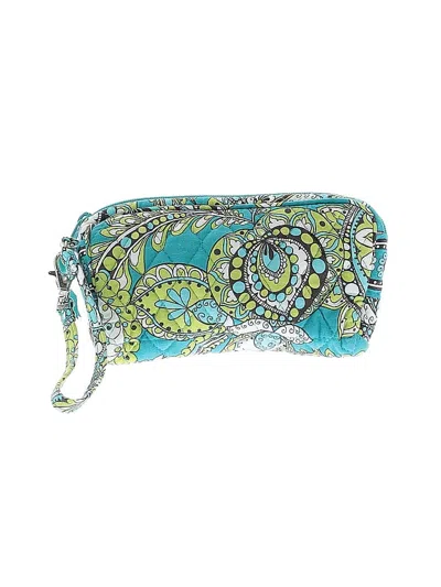 Pre-owned Vera Bradley Wristlet In Blue