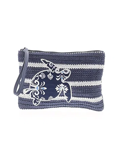 Pre-owned Vera Bradley Wristlet In Blue