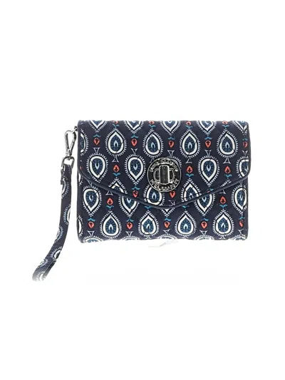 Pre-owned Vera Bradley Wristlet In Blue