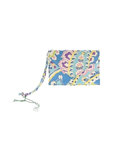 Pre-owned Vera Bradley Wristlet In Blue