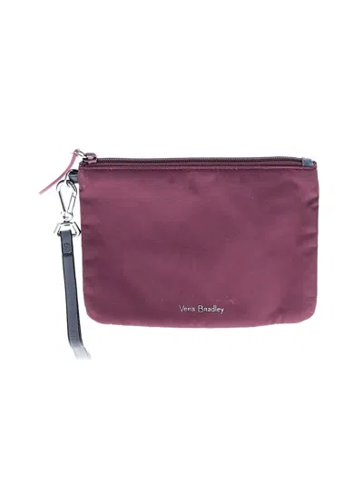Pre-owned Vera Bradley Wristlet In Burgundy