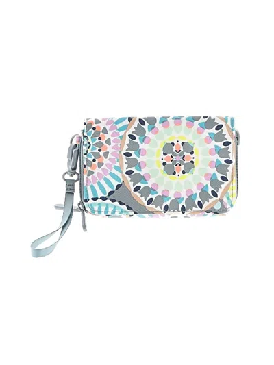 Pre-owned Vera Bradley Wristlet In Gray