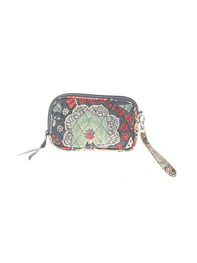 Pre-owned Vera Bradley Wristlet In Gray