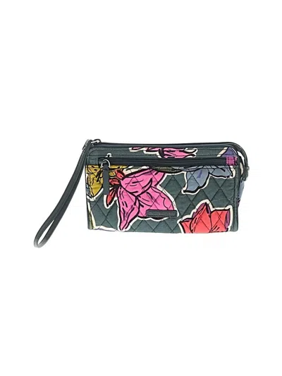 Pre-owned Vera Bradley Wristlet In Green