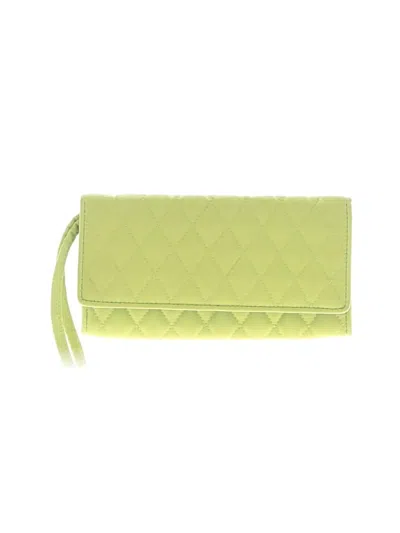 Pre-owned Vera Bradley Wristlet In Green