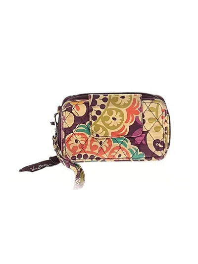 Pre-owned Vera Bradley Wristlet In Purple