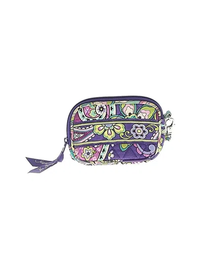 Pre-owned Vera Bradley Wristlet In Purple