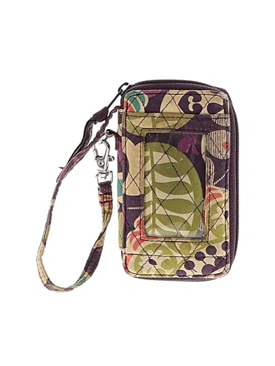 Pre-owned Vera Bradley Wristlet In Purple