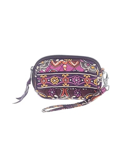 Pre-owned Vera Bradley Wristlet In Purple