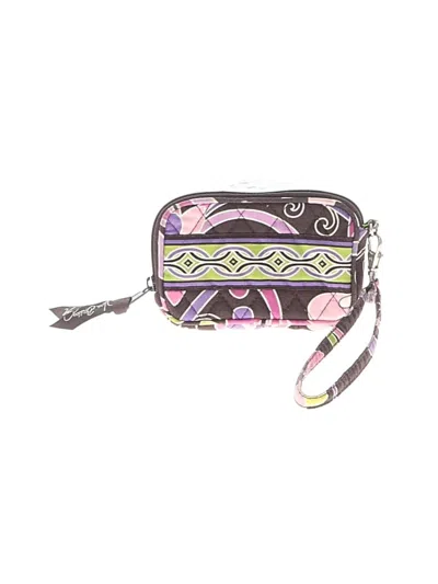 Pre-owned Vera Bradley Wristlet In Purple