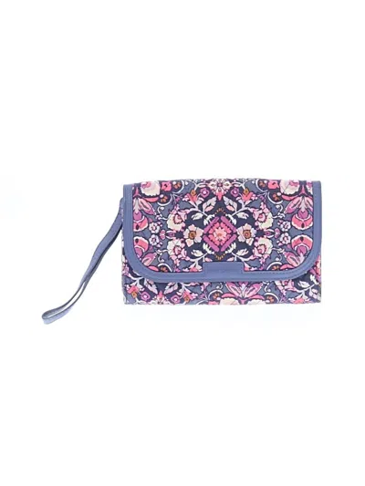 Pre-owned Vera Bradley Wristlet In Purple
