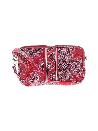 Pre-owned Vera Bradley Wristlet In Red