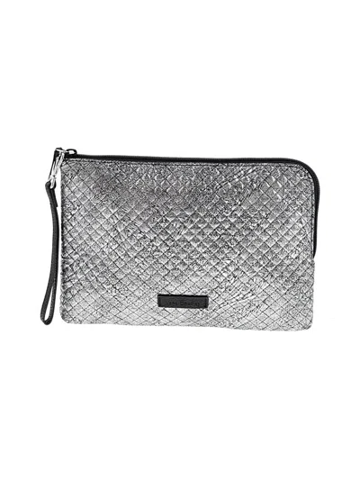Pre-owned Vera Bradley Wristlet In Silver
