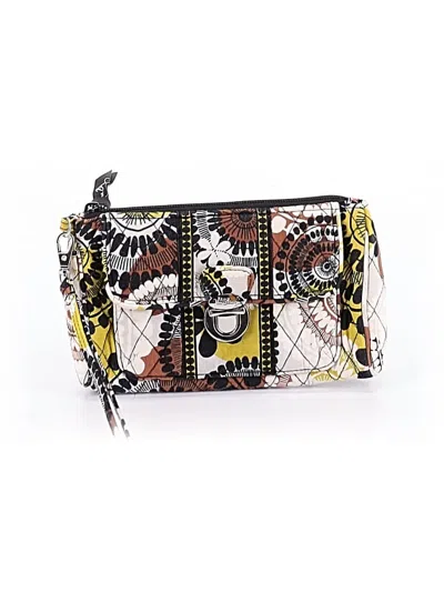 Pre-owned Vera Bradley Wristlet In Yellow