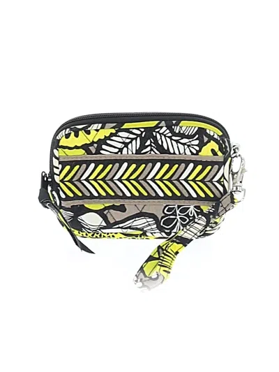 Pre-owned Vera Bradley Wristlet In Yellow