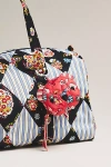 Vera Bradley X Anthropologie Classic Mini Bear Bag Charm In Red