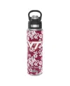 Vera Bradley X Tervis Tumbler Virginia Tech Hokies 24 oz Wide Mouth Bottle With Deluxe Lid In Red