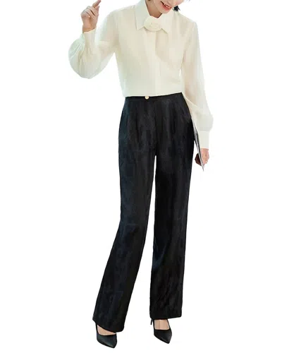 Vera Dolini 2pc Shirt & Pant Set In Blue