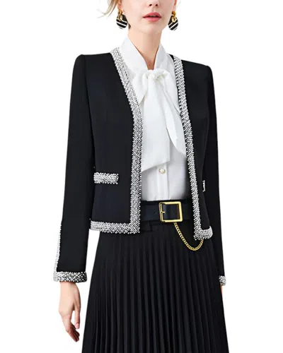 Vera Dolini Blazer In Black