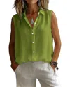 Vera Dolini Blouse In Green