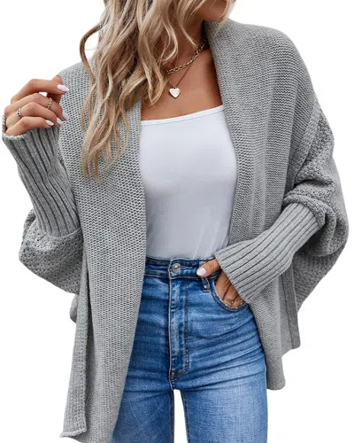 Vera Dolini Cardigan In Gray