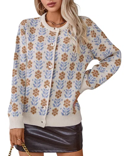 Vera Dolini Cardigan In Multi