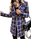 Vera Dolini Coat In Blue