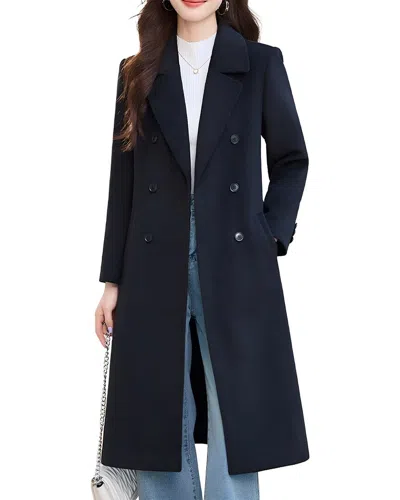Vera Dolini Coat In Blue