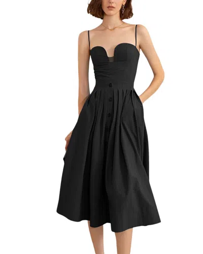Vera Dolini Dress In Black