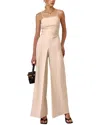 Vera Dolini Esea Jumpsuit In Neutral
