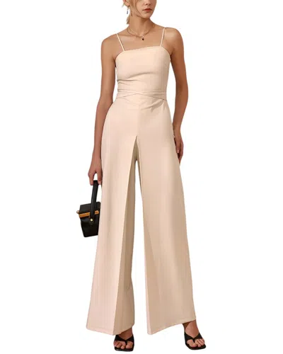 Vera Dolini Esea Jumpsuit In Neutral