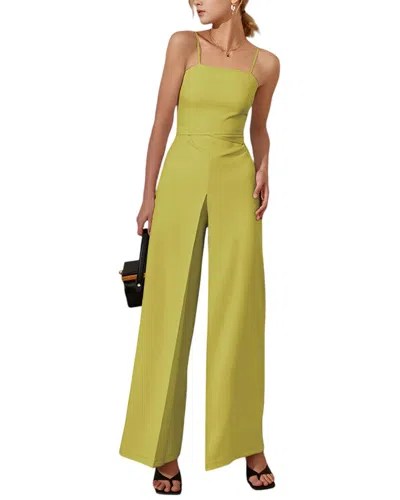 Vera Dolini Esea Jumpsuit In Yellow