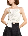 Vera Dolini Esea Top In White
