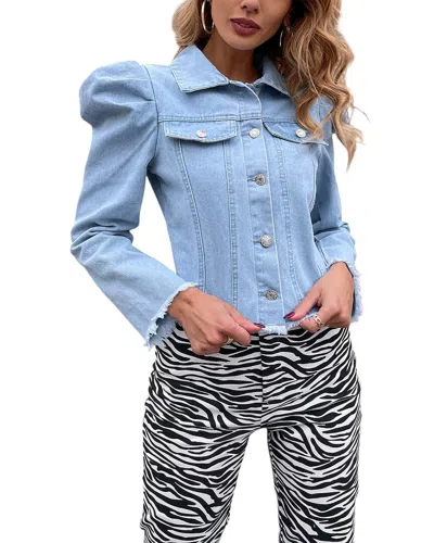 Vera Dolini Jacket In Blue