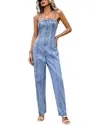 Vera Dolini Jumpsuit In Blue
