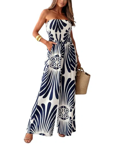 Vera Dolini Jumpsuit In White