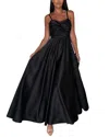Vera Dolini Maxi Dress In Black