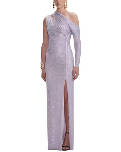 Vera Dolini Maxi Dress In Purple