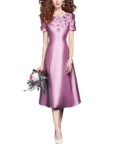 VERA DOLINI MIDI DRESS