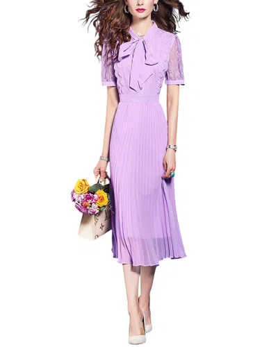 VERA DOLINI MIDI DRESS