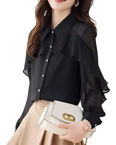 Vera Dolini Shirt In Black