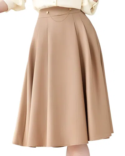 Vera Dolini Skirt In Brown