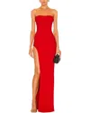 Vera Dolini Solid Maxi Dress