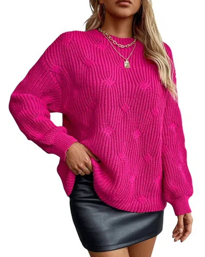 Vera Dolini Sweater In Pink