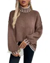 Vera Dolini Sweater In Brown