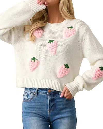 Vera Dolini Sweater In White