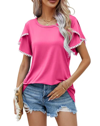 Vera Dolini Top In Pink
