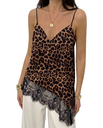 Vera Dolini Top In Animal Print