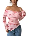 Vera Dolini Top In Pink