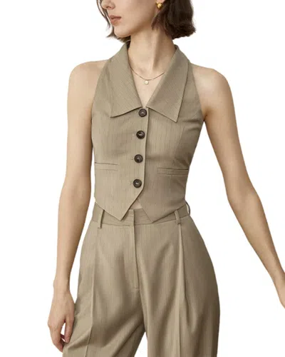 Vera Dolini Vest In Green